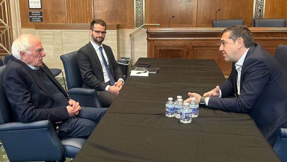 tsipras - bernie sanders